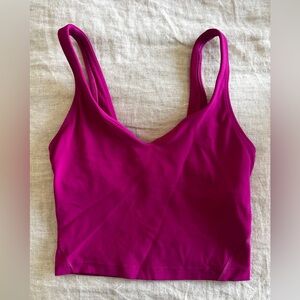 Lululemon Align Cropped Tank.